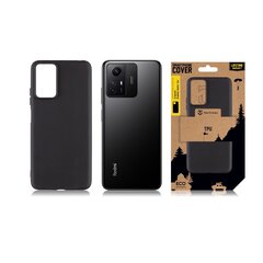 Tactical TPU Cover for Xiaomi Redmi Note 12S Black цена и информация | Чехлы для телефонов | hansapost.ee