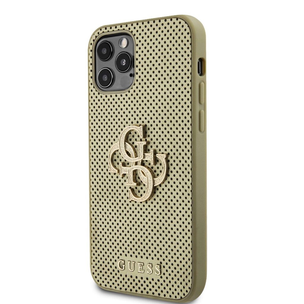 CG Mobile Guess PU Perforated 4G Glitter Metal Logo Case hind ja info | Telefonide kaitsekaaned ja -ümbrised | hansapost.ee