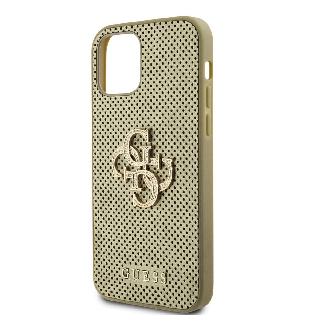 CG Mobile Guess PU Perforated 4G Glitter Metal Logo Case цена и информация | Telefonide kaitsekaaned ja -ümbrised | hansapost.ee