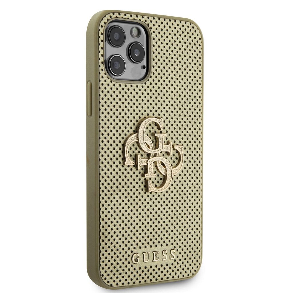 CG Mobile Guess PU Perforated 4G Glitter Metal Logo Case hind ja info | Telefonide kaitsekaaned ja -ümbrised | hansapost.ee