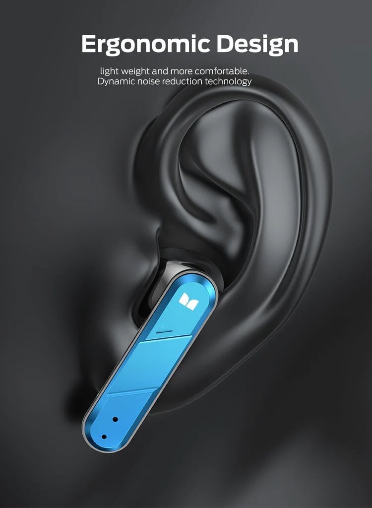 Monster XKT09 TWS Wireless Headset Blue цена и информация | Kõrvaklapid | hansapost.ee