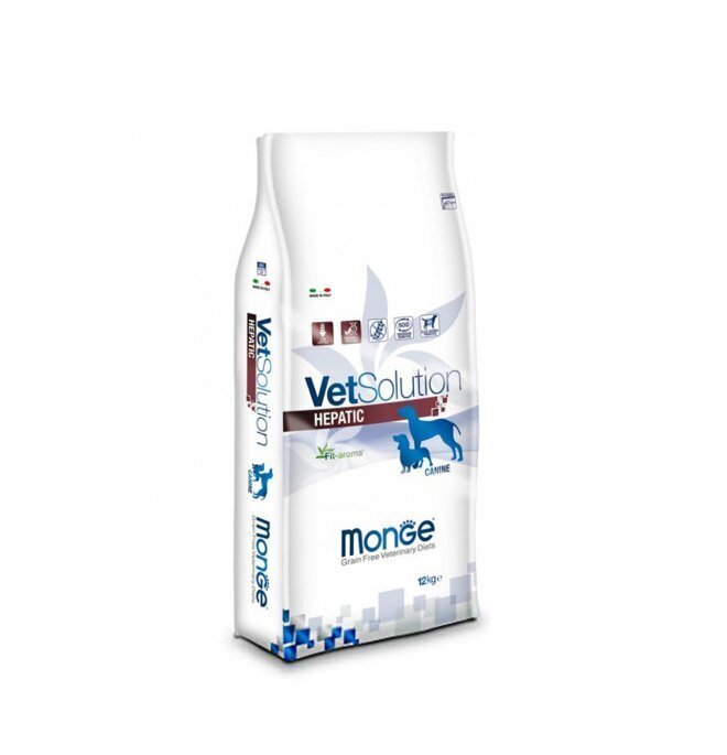 Monge Vet Solution Dog Hepatic koos herneste ja kalaga, 12 kg price and information | Koerte kuivtoit ja krõbinad | hansapost.ee