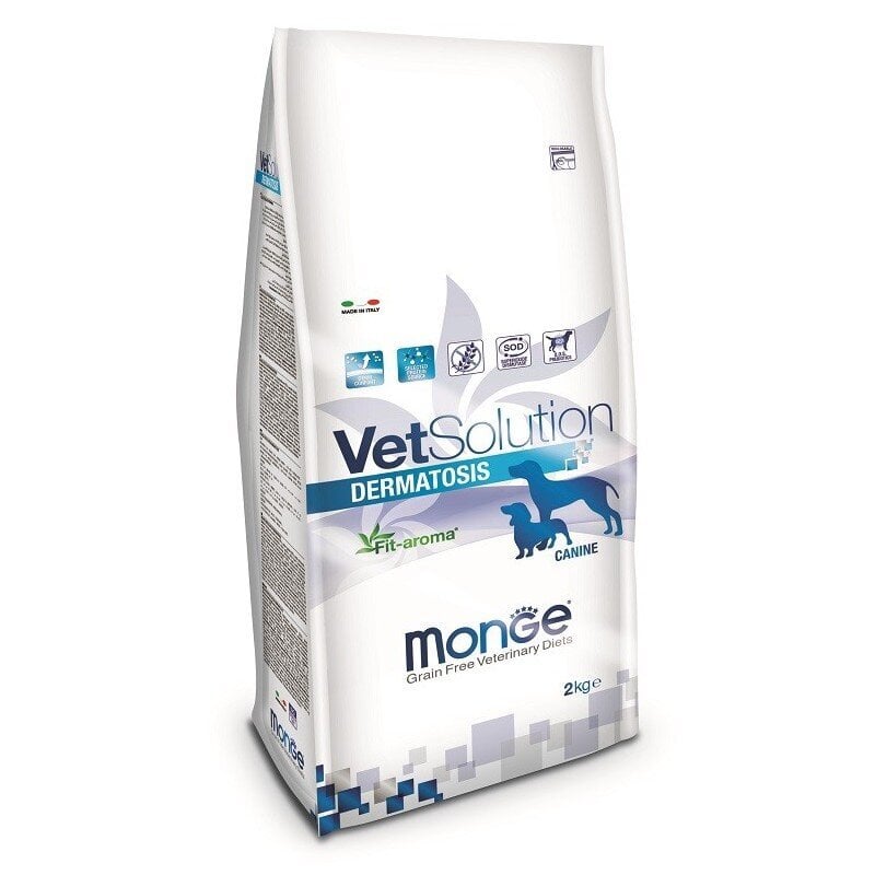 Monge Vet Solution Dog Dermatosis koos lõhega, 12 kg price and information | Koerte kuivtoit ja krõbinad | hansapost.ee