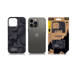 Tactical Camo Troop Cover for Apple iPhone 13 Pro Max Black цена и информация | Чехлы для телефонов | hansapost.ee