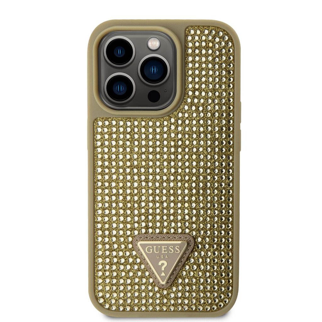 Guess Rhinestones Triangle Metal Logo Case hind ja info | Telefonide kaitsekaaned ja -ümbrised | hansapost.ee