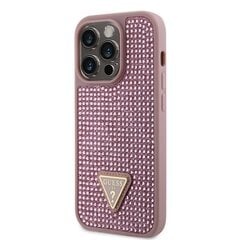 Guess Rhinestones Triangle Metal Logo Case hind ja info | Telefonide kaitsekaaned ja -ümbrised | hansapost.ee