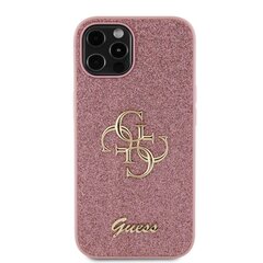 Guess PU Fixed Glitter 4G Metal Logo Case hind ja info | Telefonide kaitsekaaned ja -ümbrised | hansapost.ee