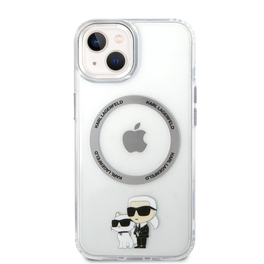 Karl Lagerfeld IML Karl and Choupette Mag Case hind ja info | Telefonide kaitsekaaned ja -ümbrised | hansapost.ee