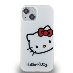 Hello Kitty IML Head Logo Case for  iPhone 13 White цена и информация | Чехлы для телефонов | hansapost.ee