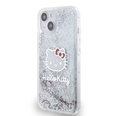 Hello Kitty Liquid Glitter Electroplating Head Logo Case for iPhone 12|12 Pro Transparent цена и информация | Чехлы для телефонов | hansapost.ee