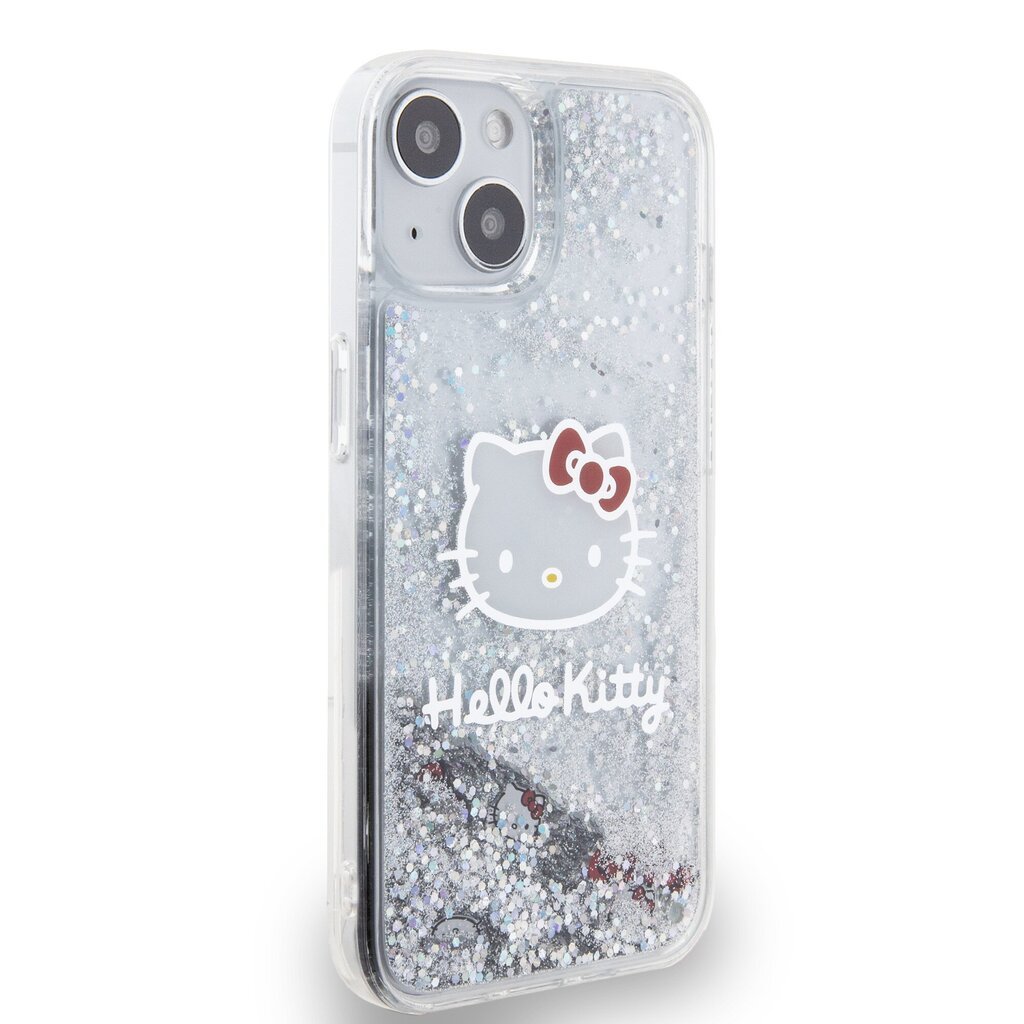 Hello Kitty Liquid Glitter Electroplating Head Logo Case hind ja info | Telefonide kaitsekaaned ja -ümbrised | hansapost.ee