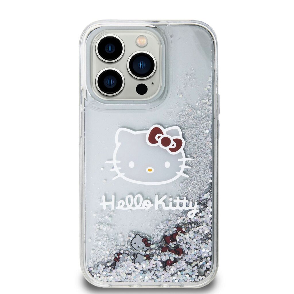 Hello Kitty Liquid Glitter Electroplating Head Logo Case hind ja info | Telefonide kaitsekaaned ja -ümbrised | hansapost.ee