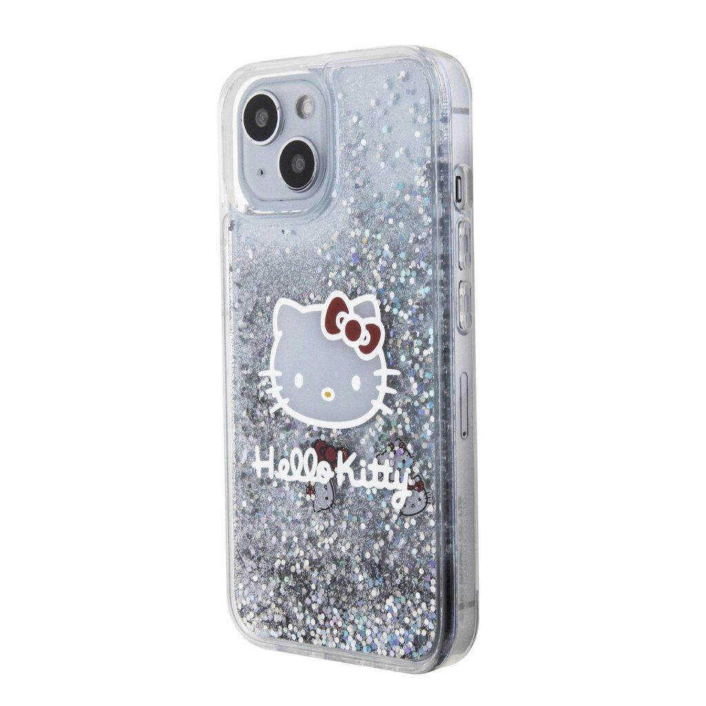 Hello Kitty Liquid Glitter Electroplating Head Logo Case hind ja info | Telefonide kaitsekaaned ja -ümbrised | hansapost.ee