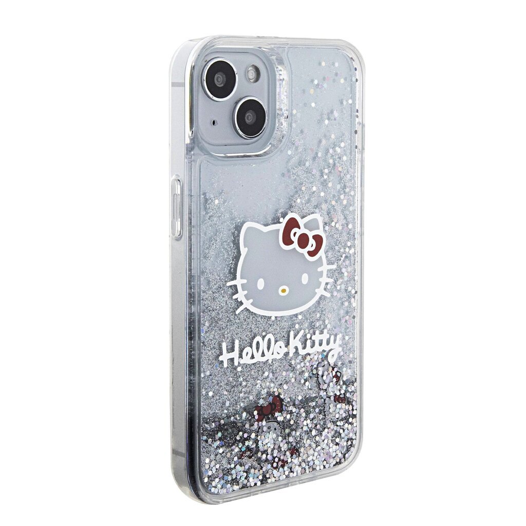 Hello Kitty Liquid Glitter Electroplating Head Logo Case hind ja info | Telefonide kaitsekaaned ja -ümbrised | hansapost.ee