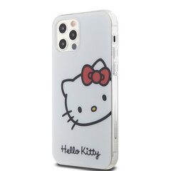 Hello Kitty IML Head Logo Case for  iPhone 12|12 Pro White цена и информация | Чехлы для телефонов | hansapost.ee