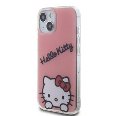 Hello Kitty IML Daydreaming Logo Case for iPhone 15 Pink цена и информация | Чехлы для телефонов | hansapost.ee