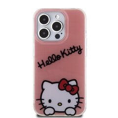 Hello Kitty IML Daydreaming Logo Case for iPhone 15 Pro Pink цена и информация | Чехлы для телефонов | hansapost.ee