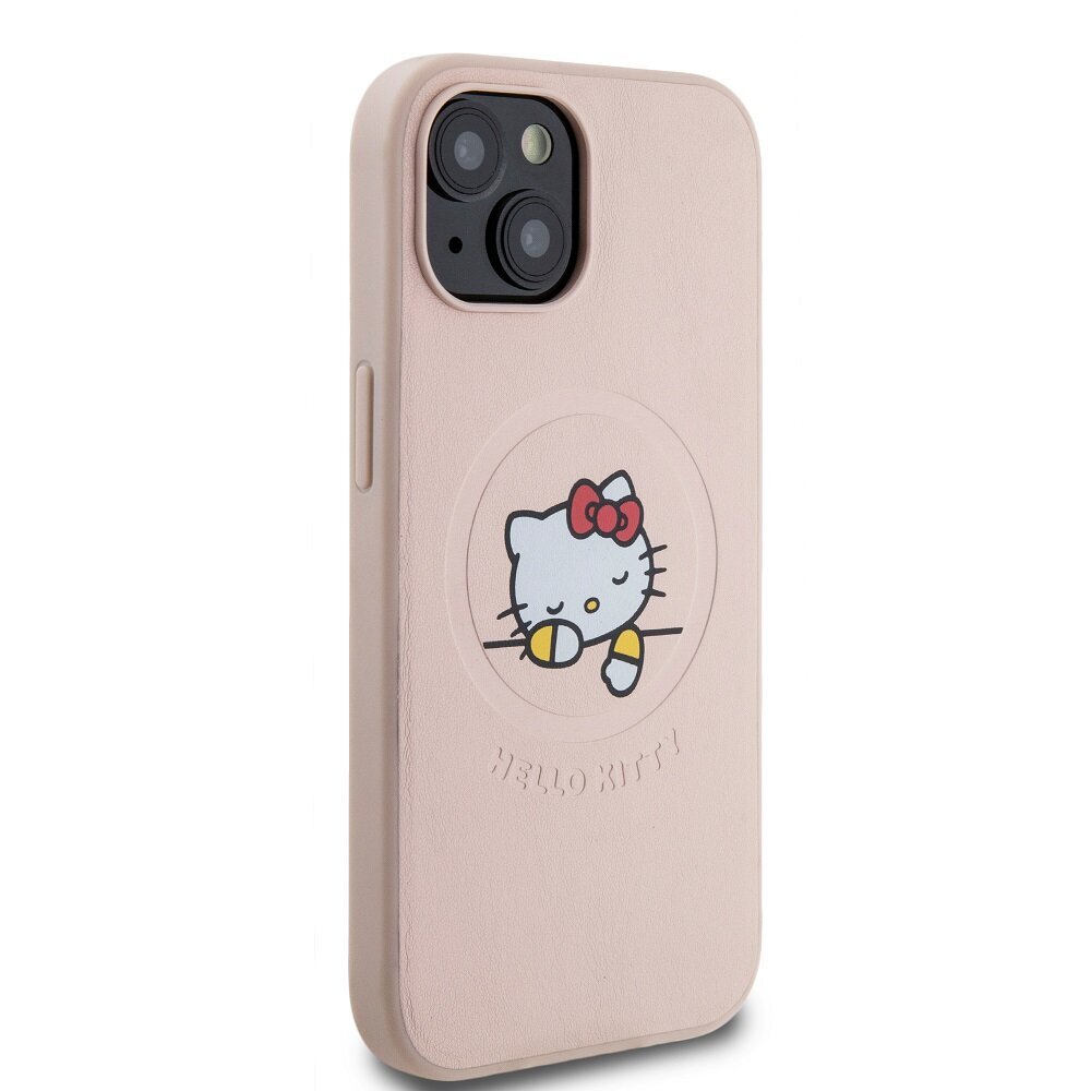 Hello Kitty PU Kitty Asleep logo MagSafe ümbris цена и информация | Telefonide kaitsekaaned ja -ümbrised | hansapost.ee