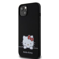 Hello Kitty Liquid Silicone Daydreaming Logo Case for iPhone 13 Black цена и информация | Чехлы для телефонов | hansapost.ee