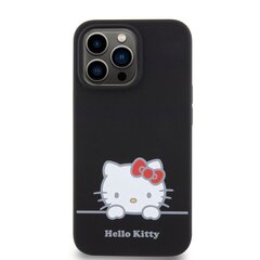 Hello Kitty Liquid Silicone Daydreaming Logo Case for iPhone 13 Pro Black цена и информация | Чехлы для телефонов | hansapost.ee