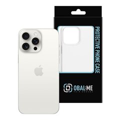 OBAL:ME TPU Case for Apple iPhone 15 Pro Max Transparent цена и информация | Чехлы для телефонов | hansapost.ee