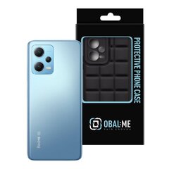 OBAL:ME Block Case for Xiaomi Redmi Note 12 5G Black цена и информация | Чехлы для телефонов | hansapost.ee