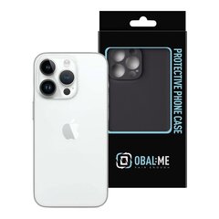 OBAL:ME Matte TPU Case for Apple iPhone 14 Pro Max Black цена и информация | Чехлы для телефонов | hansapost.ee