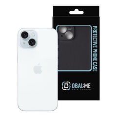 OBAL:ME Matte TPU Case for Apple iPhone 15 Black цена и информация | Чехлы для телефонов | hansapost.ee