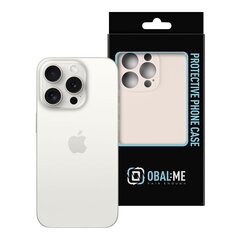 OBAL:ME Matte TPU Case for Apple iPhone 15 Pro Beige цена и информация | Чехлы для телефонов | hansapost.ee