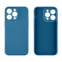 OBAL:ME Matte TPU Case for Apple iPhone 15 Pro Max Dark Blue цена и информация | Чехлы для телефонов | hansapost.ee