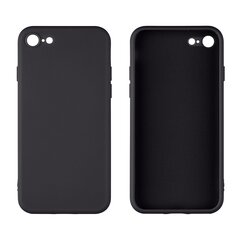 OBAL:ME Matte TPU Case for Apple iPhone 7|8|SE2020|SE2022 Black цена и информация | Чехлы для телефонов | hansapost.ee