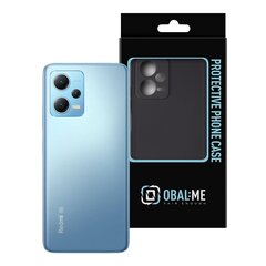 OBAL:ME Matte TPU Case for Xiaomi Redmi Note 12 5G Black цена и информация | Чехлы для телефонов | hansapost.ee