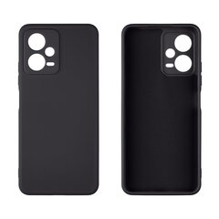 OBAL:ME Matte TPU Case for Xiaomi Redmi Note 12 5G Black цена и информация | Чехлы для телефонов | hansapost.ee