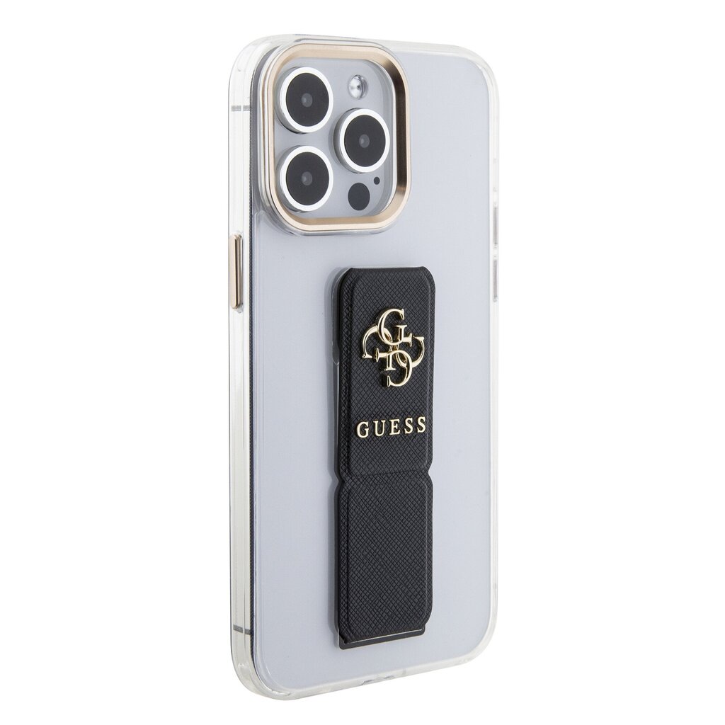 Guess PU Grip Stand 4G Metal Logo Case цена и информация | Telefonide kaitsekaaned ja -ümbrised | hansapost.ee