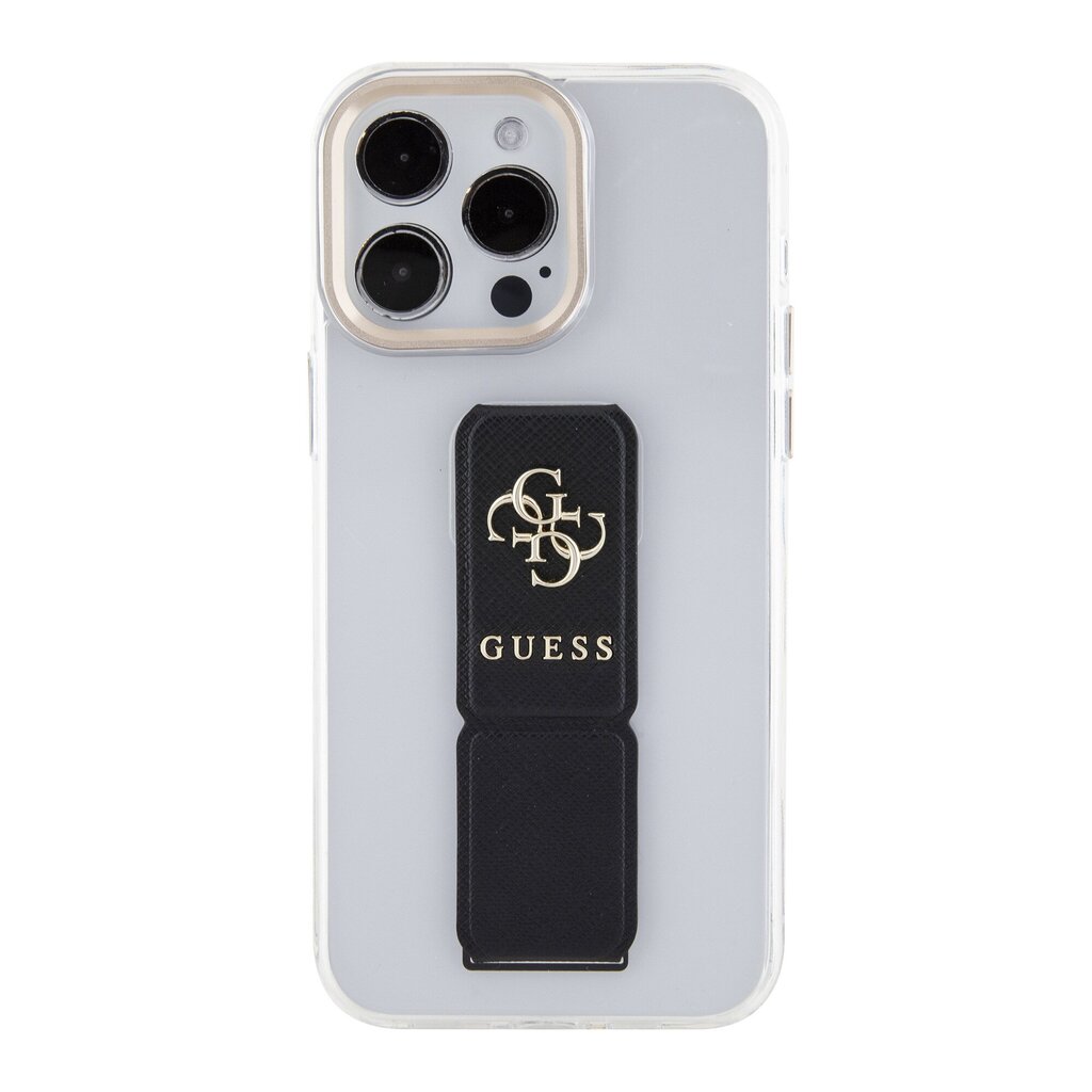 Guess PU Grip Stand 4G Metal Logo Case цена и информация | Telefonide kaitsekaaned ja -ümbrised | hansapost.ee