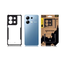 Tactical Quantum Stealth Cover for Xiaomi Redmi Note 13 5G Clear|Black цена и информация | Чехлы для телефонов | hansapost.ee