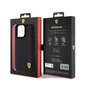 Ferrari Leather Carbon Vertical Red Line Case цена и информация | Telefonide kaitsekaaned ja -ümbrised | hansapost.ee