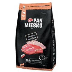 Pan Mięsko Xl koos vasika- ja kalkunilihaga, 20 kg hind ja info | Koerte kuivtoit ja krõbinad | hansapost.ee