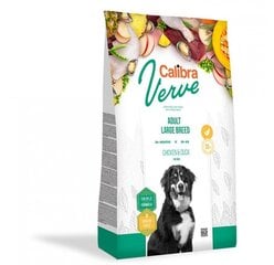 Calibra Dog Verve GF Adult Large Chicken&Duck koos linnulihaga, 12 kg price and information | Koerte kuivtoit ja krõbinad | hansapost.ee