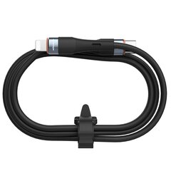 Nillkin Flowspeed Liquid Silicone Data Cable USB-C|Lightning 1,2m 27W Black цена и информация | Кабели для телефонов | hansapost.ee