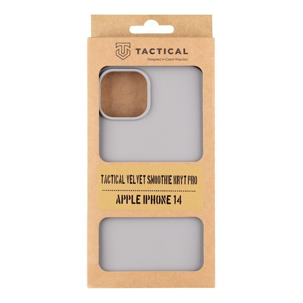 Tactical Velvet Smoothie Cover for Apple iPhone 14 Foggy hind ja info | Telefonide kaitsekaaned ja -ümbrised | hansapost.ee