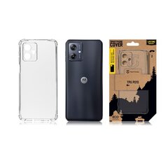 Tactical TPU Plyo Cover for Motorola G54 5G|Power Edition Transparent цена и информация | Чехлы для телефонов | hansapost.ee