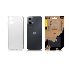 Tactical TPU Cover for Motorola G34 Transparent цена и информация | Чехлы для телефонов | hansapost.ee