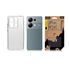 Tactical TPU Cover for Xiaomi Redmi Note 13 Pro 4G Transparent цена и информация | Чехлы для телефонов | hansapost.ee