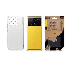 Tactical TPU Cover for Poco X6 Pro 5G Transparent цена и информация | Чехлы для телефонов | hansapost.ee