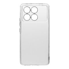 Tactical TPU Cover for Poco X6 Pro 5G Transparent цена и информация | Чехлы для телефонов | hansapost.ee