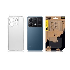 Tactical TPU Cover for Poco X6 5G Transparent цена и информация | Чехлы для телефонов | hansapost.ee