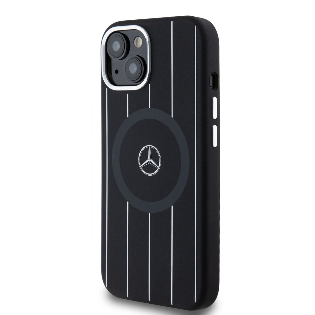 Mercedes Liquid Silicon Stripes Pattern Mag Case hind ja info | Telefonide kaitsekaaned ja -ümbrised | hansapost.ee