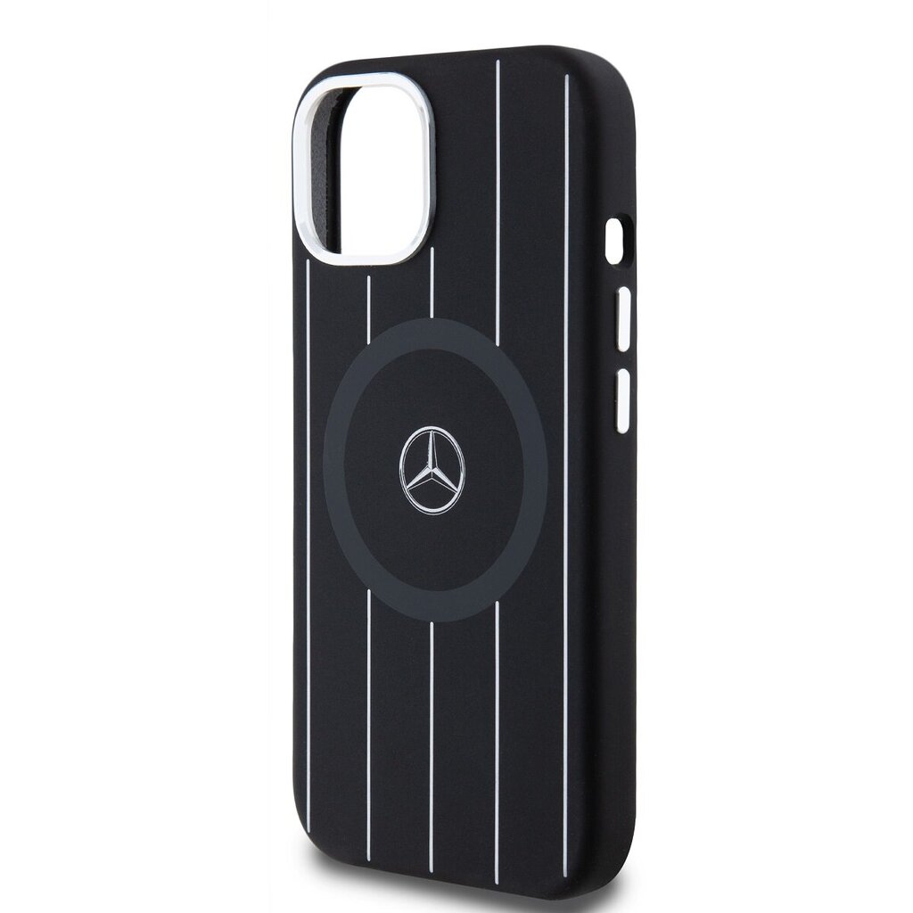 Mercedes Liquid Silicon Stripes Pattern Mag Case hind ja info | Telefonide kaitsekaaned ja -ümbrised | hansapost.ee