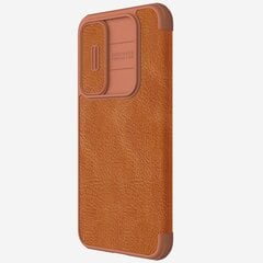 Nillkin Qin Book PRO Case for Samsung Galaxy A55 5G Brown цена и информация | Чехлы для телефонов | hansapost.ee